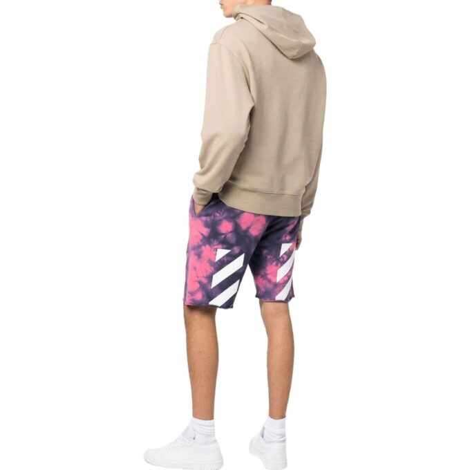 tie-dye treningsshorts «Pink»