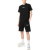 Track shorts med skriftlogo