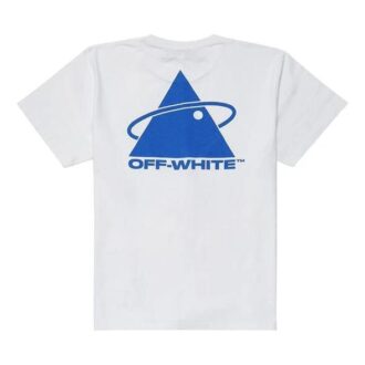 Triangle Planet Oversized Blå/Hvit