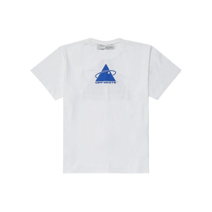 Triangle Planet Oversized Blå/Hvit