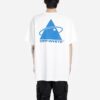 Triangle Planet Oversized Blå/Hvit