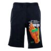 Trykk Casual Shorts-versjon Svart