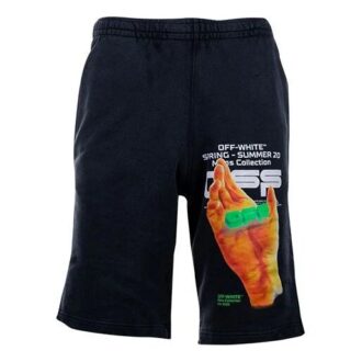 Trykk Casual Shorts-versjon Svart