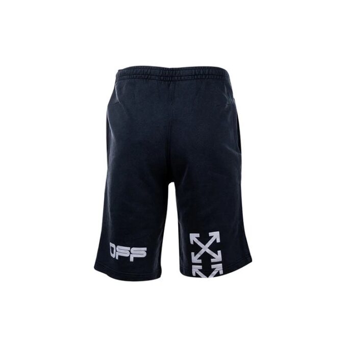 Trykk Casual Shorts-versjon Svart