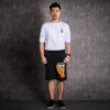 Trykk Casual Shorts-versjon Svart