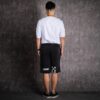 Trykk Casual Shorts-versjon Svart