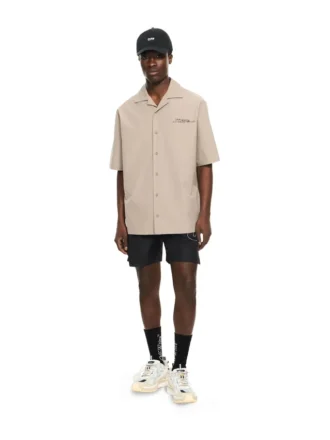 Type Arrow Poplin Bowling Skjorte