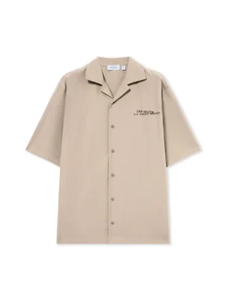 Type Arrow Poplin Bowling Skjorte