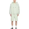 Type Diagonal Arrow Loose Hoodie