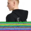 Type Diagonal Arrow Loose Hoodie