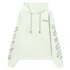 Type Diagonal Arrow Loose Hoodie