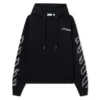 Type Diagonal Arrow Loose Hoodie