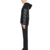 Type Diagonal Arrow Loose Hoodie