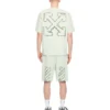 Type Diagonal Skate-sweatshorts