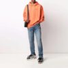 Unisex FW21 Logo-detalj Diag-stripe Oransje