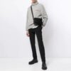 Unisex SS21-genser med brodert logo, grå