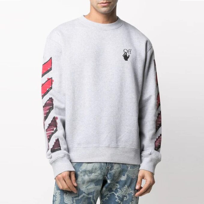 Unisex SS21 Logo-genser Grå