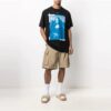 Unisex SS21 Mona Lisa-trykk Svart