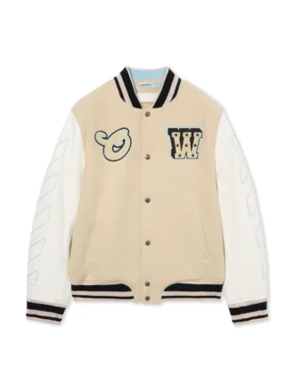 Varsity-jakke med stjernelogo