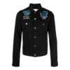 Varsity Patch Denim Jacket &laquo;Black Blue&raquo;