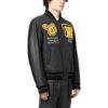 Varsity svart jakke