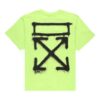 Virgil Abloh SS20 Spray Painting Oversize kortærmet Shorts