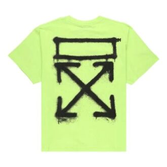 Virgil Abloh SS20 Spray Painting Oversize kortærmet Shorts