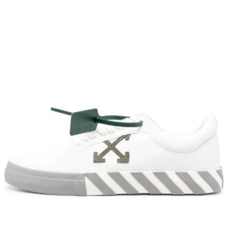 Vulc Low Canvas Sneaker «Hvit Grå Oransje»