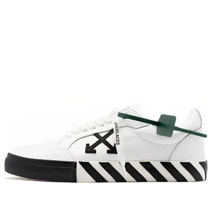 Vulc Low skinnsneaker «White Black»