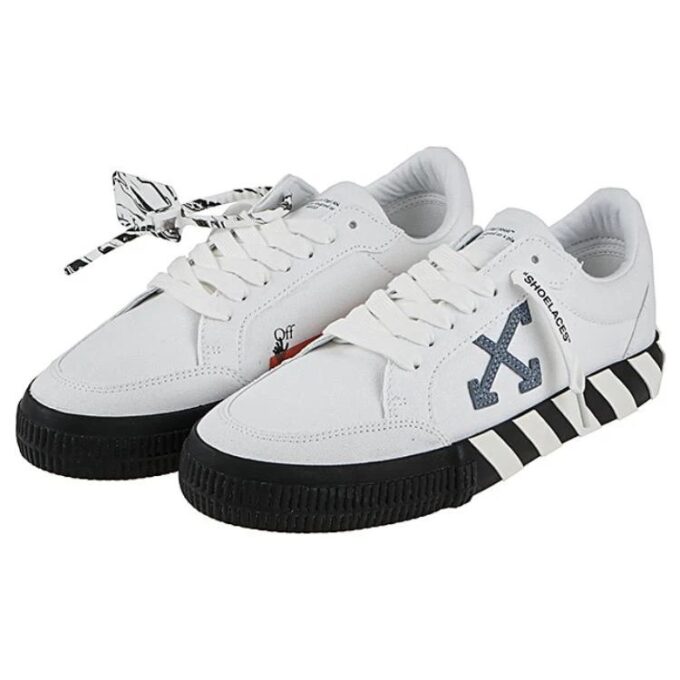 Vulc Sneakers Low «Hvit Lyseblå»
