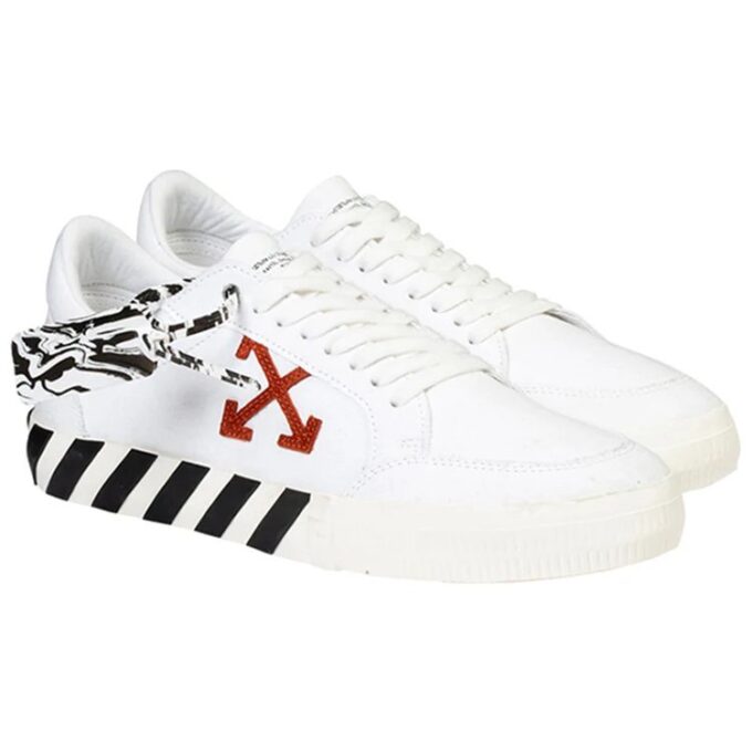 Vulc Sneakers Low «White Ochre»