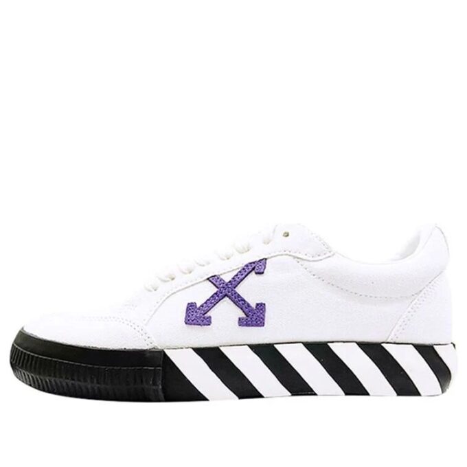 Vulc Sneakers Low «White Purple»