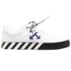 Vulc Sneakers Low «White Purple»