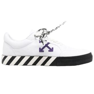 Vulc Sneakers Low «White Purple»