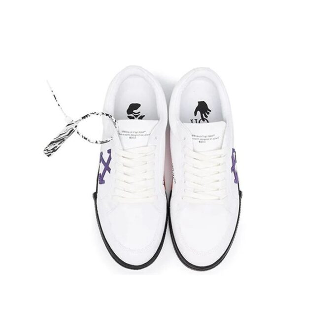 Vulc Sneakers Low «White Purple»