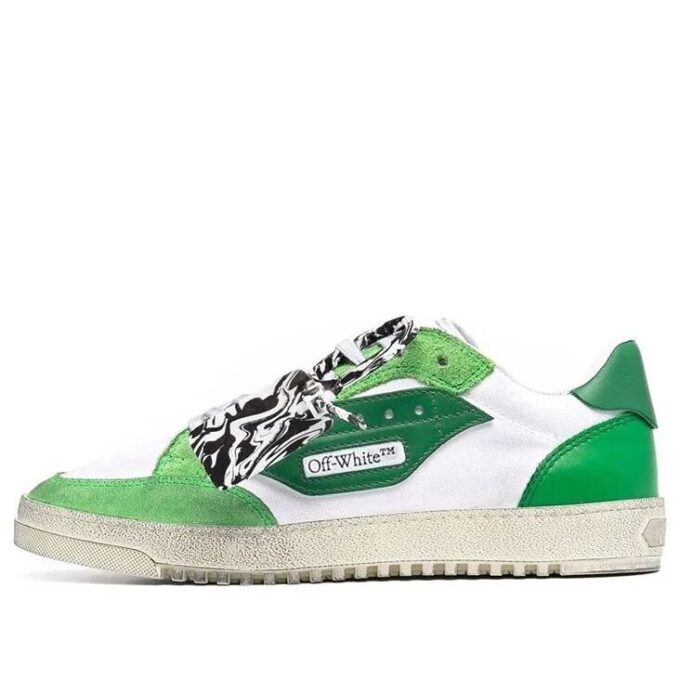 Vulcanized 5.0 lavt sneaker «Green White»