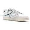 Vulcanized 5.0 lavt sneaker med slitt look «White Black»