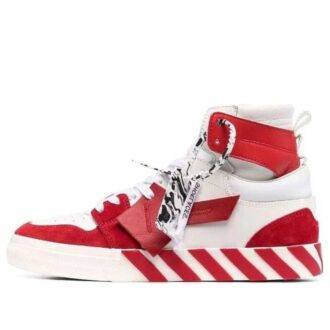 Vulcanized høyhælte «Red White»