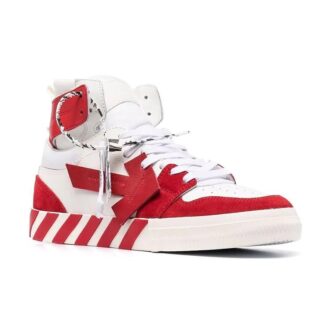 Vulcanized høyhælte «Red White»