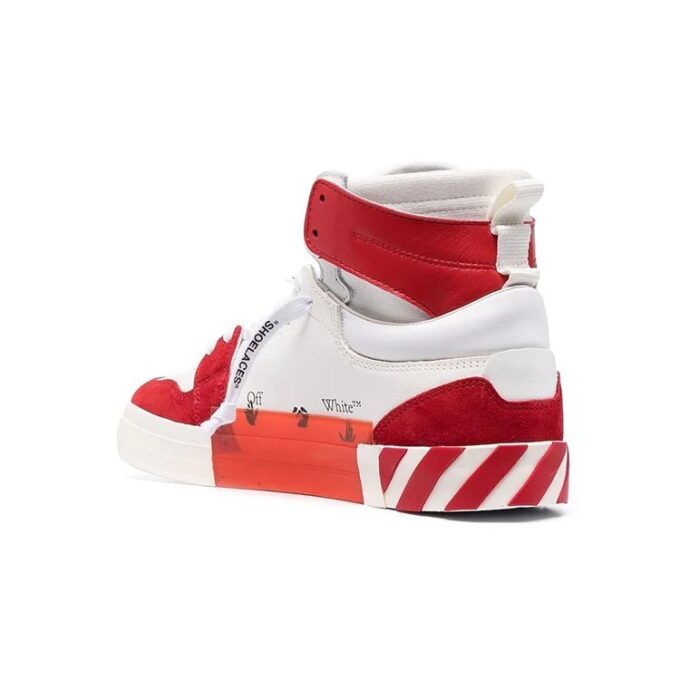 Vulcanized høyhælte «Red White»