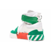 Vulcanized høyhælte sko &laquo;Green White&raquo;