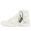 Vulcanized høyhælte «White Green»