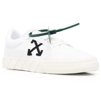 Vulcanized lavt kanvas «White Black Orange»