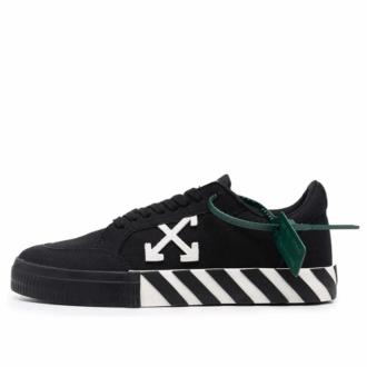 Vulcanized Low Canvas &laquo;Black White&raquo;