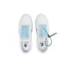 Vulcanized low sneaker «White Blue»
