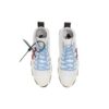 Vulcanized mid-top «White Burgundy Blue Black»