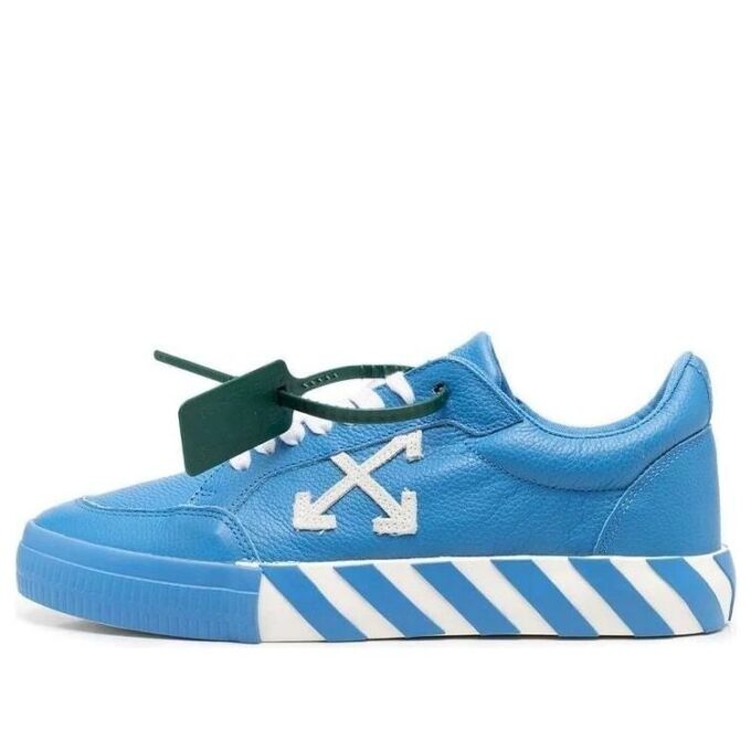 Vulcanized skinnsko «Blue White Green»