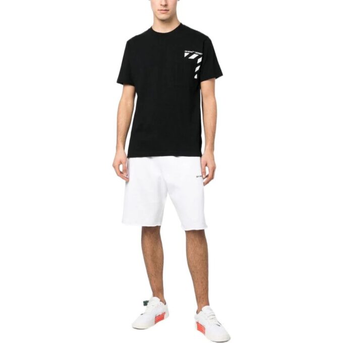 Wave Out Diag Mesh Shorts «White»