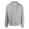 Wave Outline Diagonal Slim Hoodie &laquo;Grey Marl&raquo;