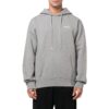 Wave Outline Diagonal Slim Hoodie &laquo;Grey Marl&raquo;